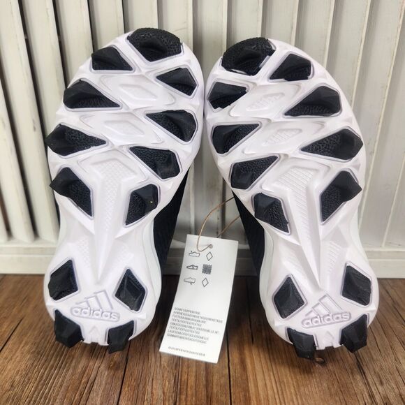 adidas Kids Black and White Athletic Sneakers - Picture 8 of 11